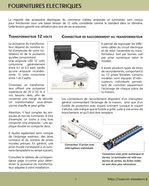 Electrifier sa maison de poupée en français