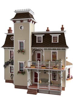 Découvrez mes maisons miniatures victorienne Maison miniature au 1:12 de style victorien