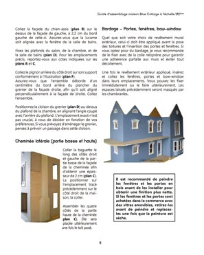 Plan de maison de poupée victorienne en français