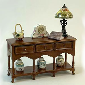 Mobilier miniature de collection - Console victorienne 1:12