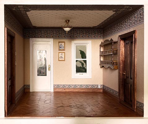 Hall victorien non meublé
